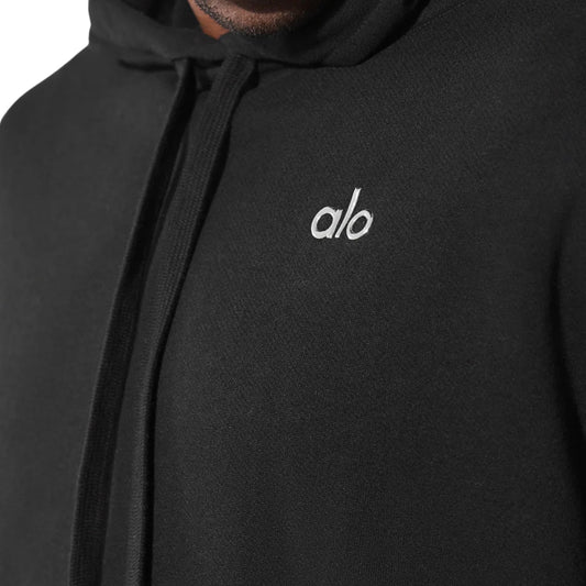 Accolade Hoodie Alo Black detalle