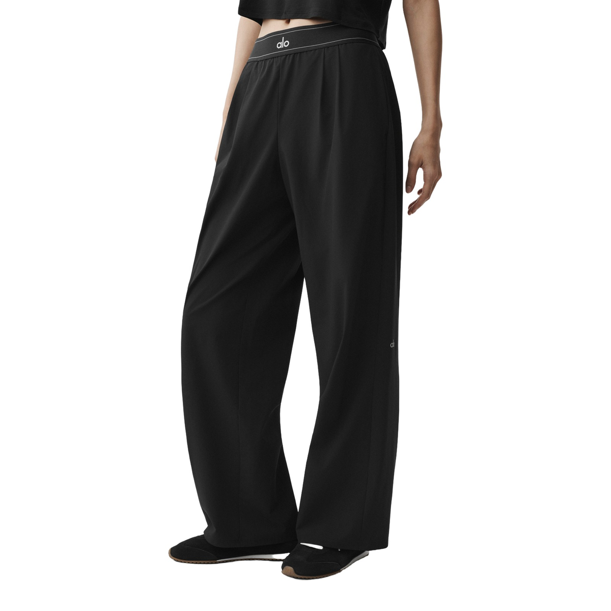Suit Up Trouser Alo Black - cuerpo completo