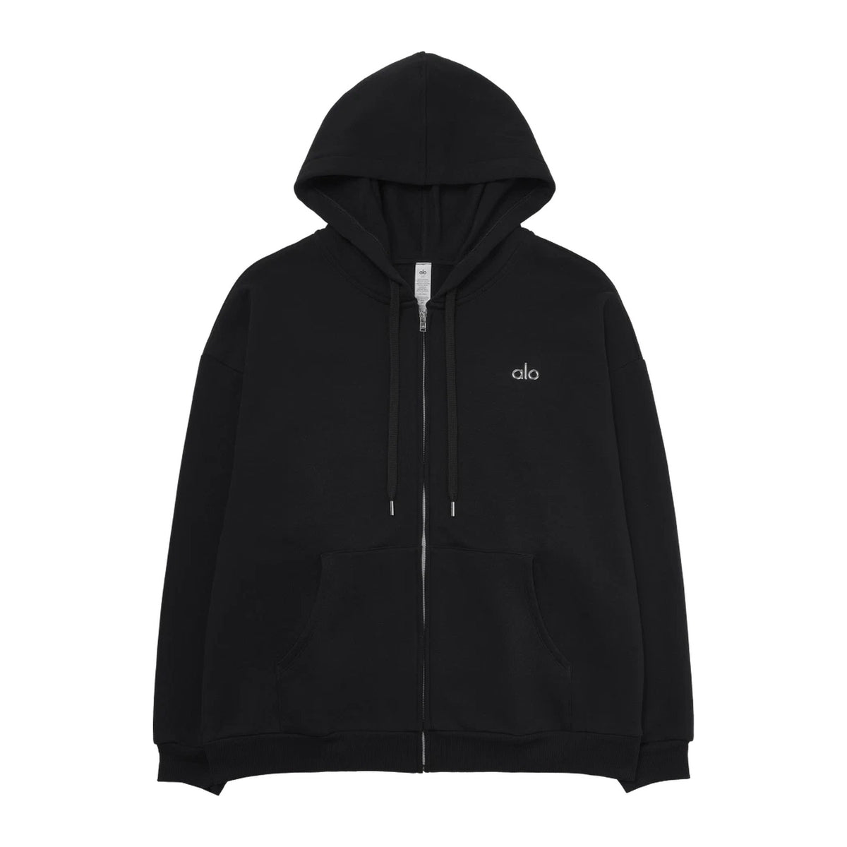 Accolade Full Zip Hoodie Alo Black frente