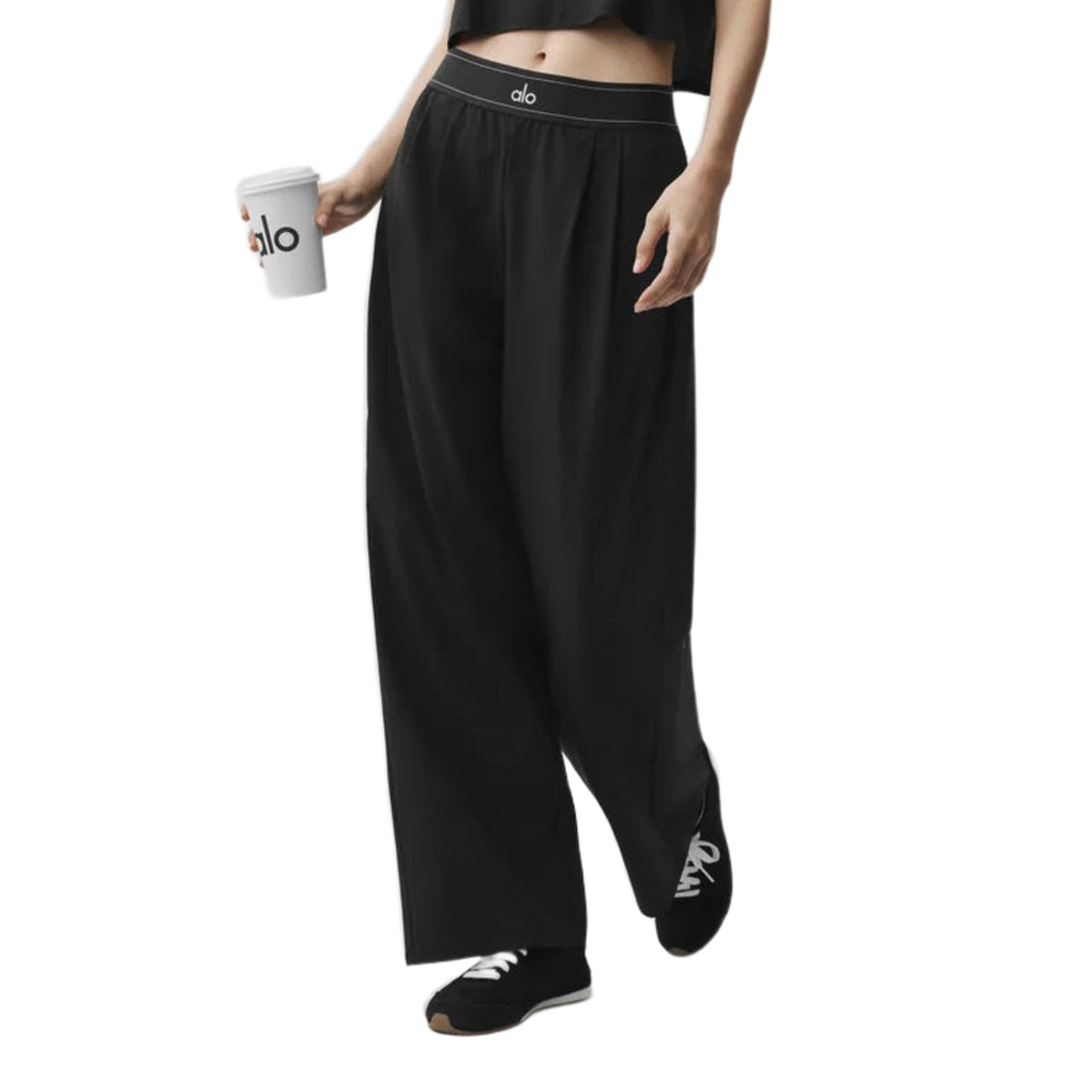 Suit Up Trouser Alo Black - frente