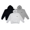 3 HOODIES UNA DE CADA COLOR; STRETCH LIM (NEGRO), DARK OATMEAL (GRIS OSCURO) Y LIGHT OATMEAL (GRIS CLARO)
